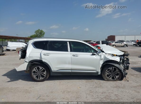 5NMS53AA8KH040249 2019 HYUNDAI SANTA FE White Вид щитка приладів