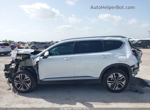 5NMS53AA8KH040249 2019 HYUNDAI SANTA FE White Вид задньої частини салону
