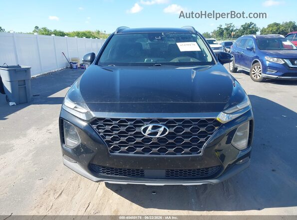 5NMS53AA8KH120716 2019 HYUNDAI SANTA FE Black Դիմացի տեսք