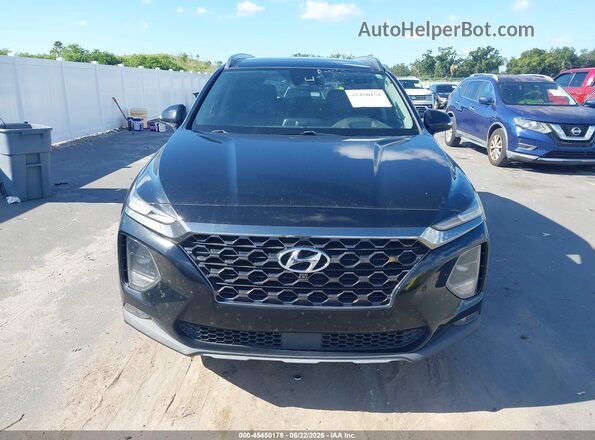 5NMS53AA8KH120716 2019 HYUNDAI SANTA FE Black Սարքավորումների վահանակի տեսք