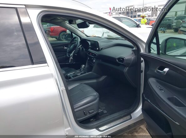 5NMS53AA8LH148761 2020 HYUNDAI SANTA FE Silver Սալոնի դիմացի տեսք