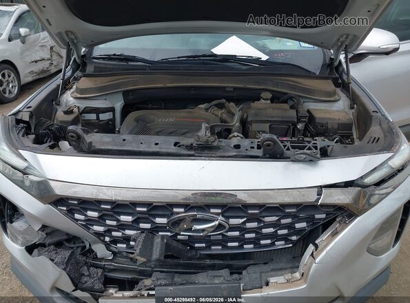 5NMS53AA8LH148761 2020 HYUNDAI SANTA FE Silver Հետևի տեսք