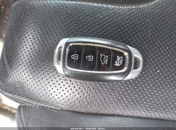 5NMS53AA8LH274876 2020 HYUNDAI SANTA FE Silver Vista del salpicadero
