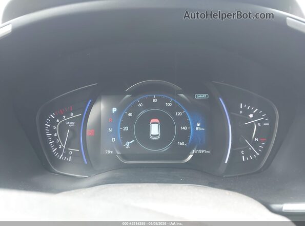 5NMS53AAXKH016406 2019 HYUNDAI SANTA FE Gray Widok tylnych siedzeń