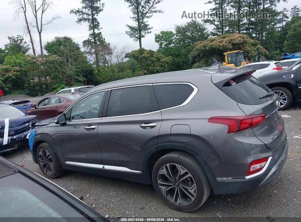 5NMS53AAXKH016406 2019 HYUNDAI SANTA FE Gray Widok wnętrza 360 stopni