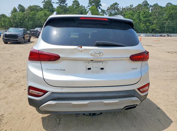 5NMS53AAXKH021010 2019 HYUNDAI SANTA Серебряный Вид сзади
