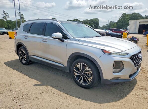 5NMS53AAXKH021010 2019 HYUNDAI SANTA Серебряный Передняя правая четверть