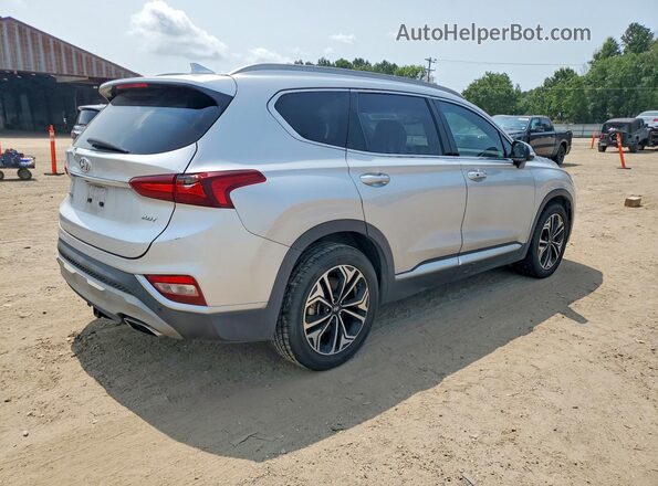 5NMS53AAXKH021010 2019 HYUNDAI SANTA Серебряный Задняя правая четверть