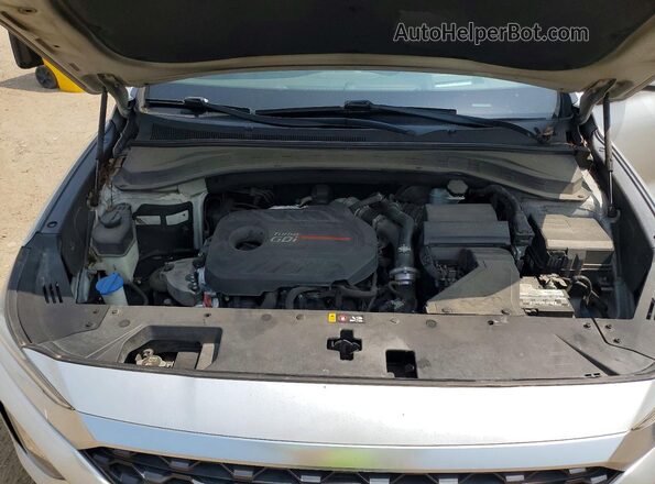 5NMS53AAXKH021010 2019 HYUNDAI SANTA Серебряный Вид задней части салона