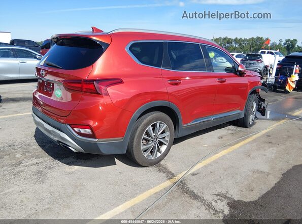 5NMS53AD0KH006185 2019 HYUNDAI SANTA FE Orange Rear right