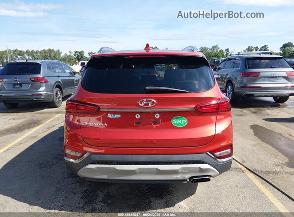 5NMS53AD0KH006185 2019 HYUNDAI SANTA FE Orange 