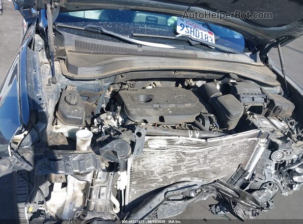 5NMS53AD2LH188408 2020 HYUNDAI SANTA FE Gray Вид ззаду