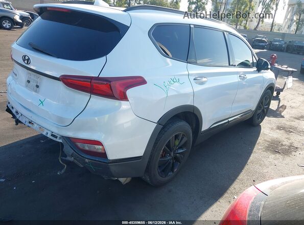 5NMS53AD2LH235419 2020 HYUNDAI SANTA FE White Tył prawy