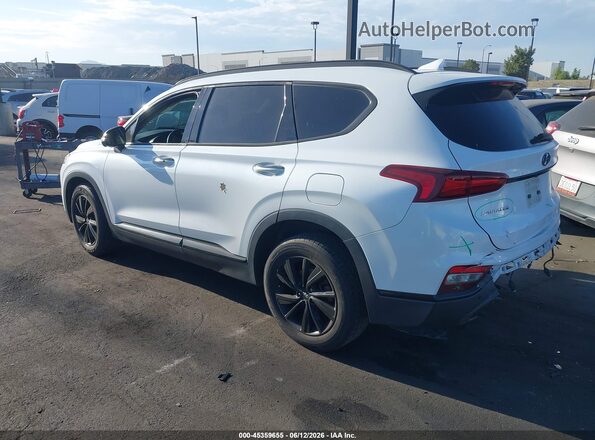 5NMS53AD2LH235419 2020 HYUNDAI SANTA FE White Tył lewy