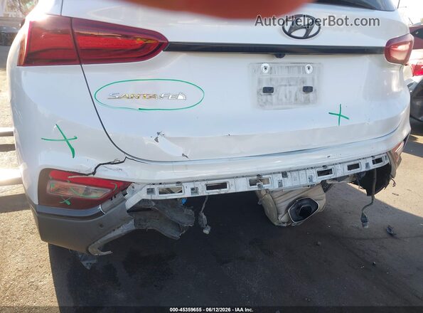 5NMS53AD2LH235419 2020 HYUNDAI SANTA FE White 