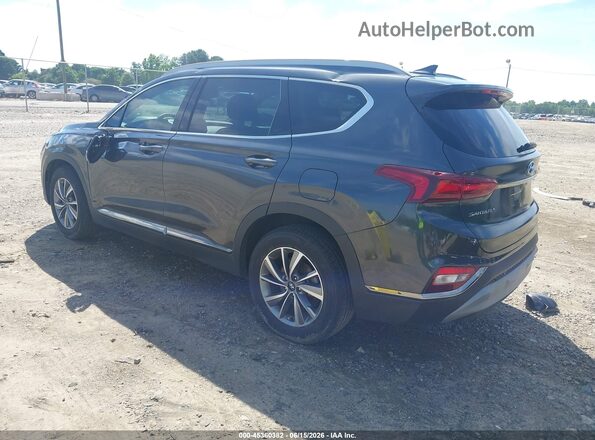5NMS53AD3LH190393 2020 HYUNDAI SANTA FE Black Trasero izquierdo