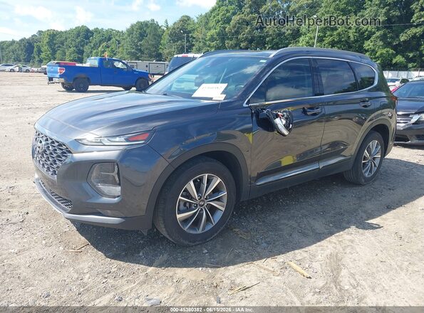 5NMS53AD3LH190393 2020 HYUNDAI SANTA FE Black Vista tres cuartos delantera izquierda
