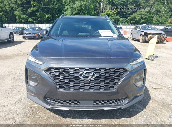 5NMS53AD3LH190393 2020 HYUNDAI SANTA FE Black Vista interior trasera
