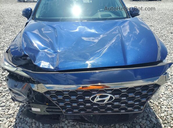 5NMS53AD3LH298710 2020 HYUNDAI SANTA Blue Vista interior trasera