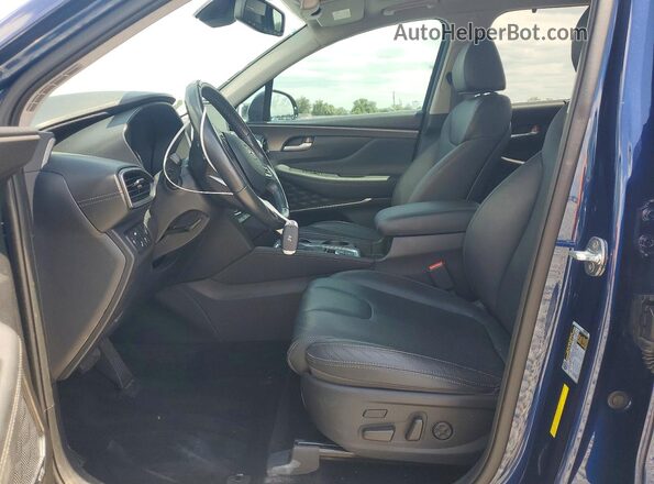 5NMS53AD3LH298710 2020 HYUNDAI SANTA Blue Vista interior delantera