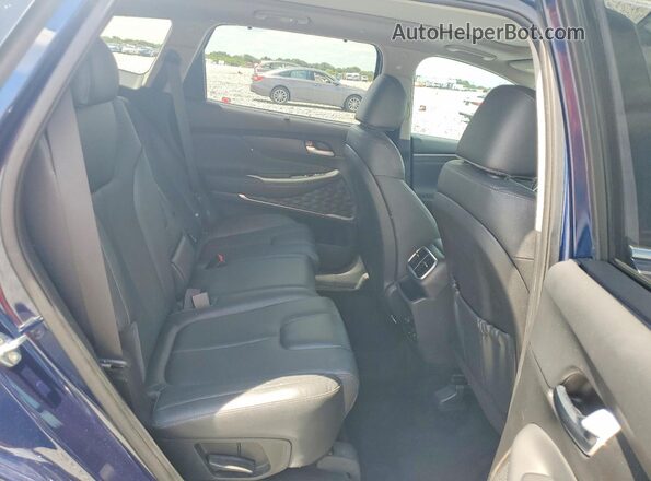 5NMS53AD3LH298710 2020 HYUNDAI SANTA Blue Vista de los asientos traseros