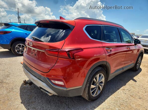 5NMS53AD4KH021174 2019 HYUNDAI SANTA Red 