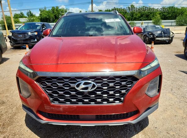 5NMS53AD4KH021174 2019 HYUNDAI SANTA Red 