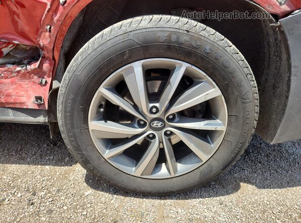 5NMS53AD4KH021174 2019 HYUNDAI SANTA Red 