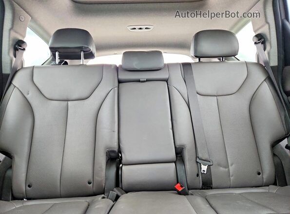 5NMS53AD4KH122084 2019 HYUNDAI SANTA Gray Вид задніх сидінь