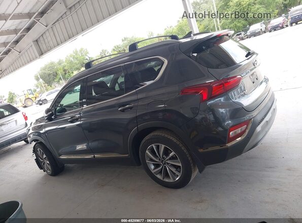 5NMS53AD4LH223398 2020 HYUNDAI SANTA FE Gray Սալոնի 360 աստիճան տեսք