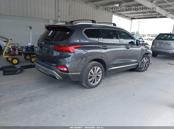 5NMS53AD4LH223398 2020 HYUNDAI SANTA FE Gray Հետևի աջ