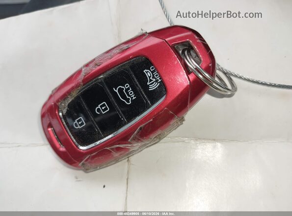 5NMS53AD5KH034578 2019 HYUNDAI SANTA FE Silver Widok deski rozdzielczej