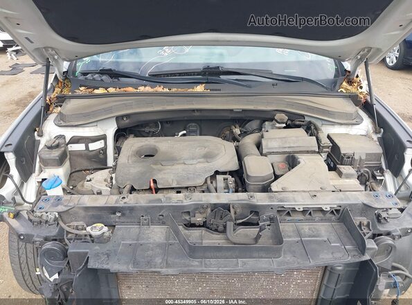 5NMS53AD5KH034578 2019 HYUNDAI SANTA FE Silver Widok z tyłu