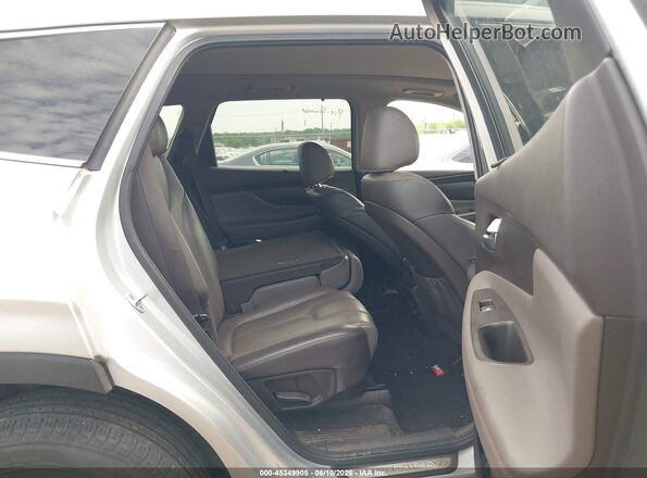 5NMS53AD5KH034578 2019 HYUNDAI SANTA FE Silver Widok naklejki z numerem VIN