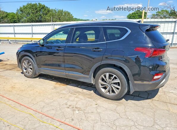5NMS53AD7LH250269 2020 HYUNDAI SANTA Black Задня ліва чверть