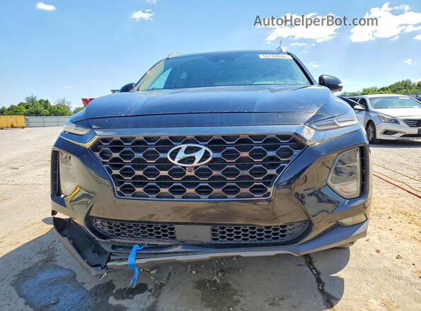 5NMS53AD7LH250269 2020 HYUNDAI SANTA Black Вид спереду