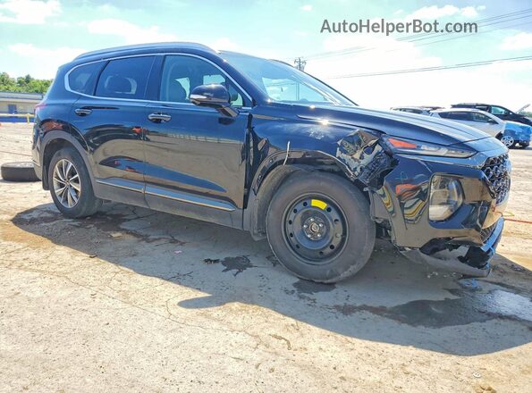 5NMS53AD7LH250269 2020 HYUNDAI SANTA Black Передня права чверть