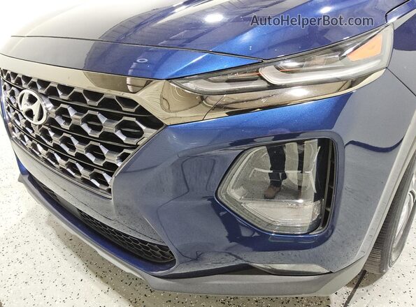 5NMS53AD7LH275897 2020 HYUNDAI SANTA Blue 