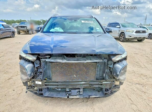 5NMS53ADXLH246572 2020 HYUNDAI SANTA Black წინა ხედი