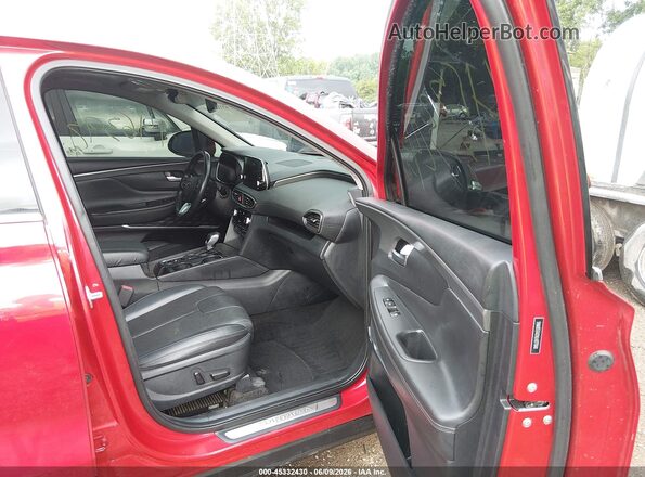 5NMS53ADXLH277840 2020 HYUNDAI SANTA FE Red Սալոնի դիմացի տեսք