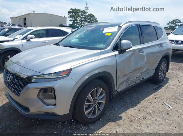 5NMS53ADXLH279409 2020 HYUNDAI SANTA FE Silver Դիմացի տեսք
