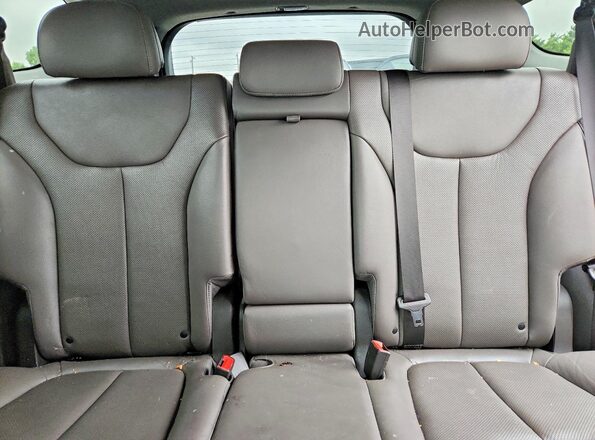 5NMS53ADXLH293987 2020 HYUNDAI SANTA Черный Вид задних сидений