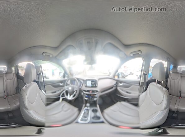 5NMS53ADXLH293987 2020 HYUNDAI SANTA Черный Панорамный вид салона 360°