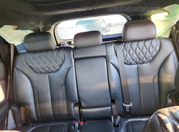 5NMS54AL3NH429506 2022 HYUNDAI SANTA Gray Rear seats view