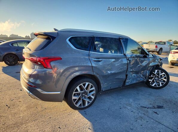 5NMS54AL3NH429506 2022 HYUNDAI SANTA Gray Rear right