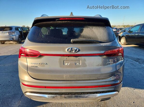 5NMS54AL3NH429506 2022 HYUNDAI SANTA Gray Rear view
