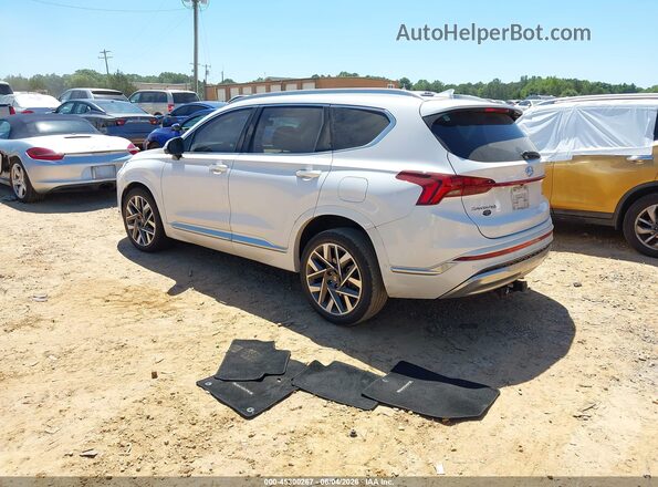 5NMS54AL4NH444371 2022 HYUNDAI SANTA FE White Հետևի ձախ