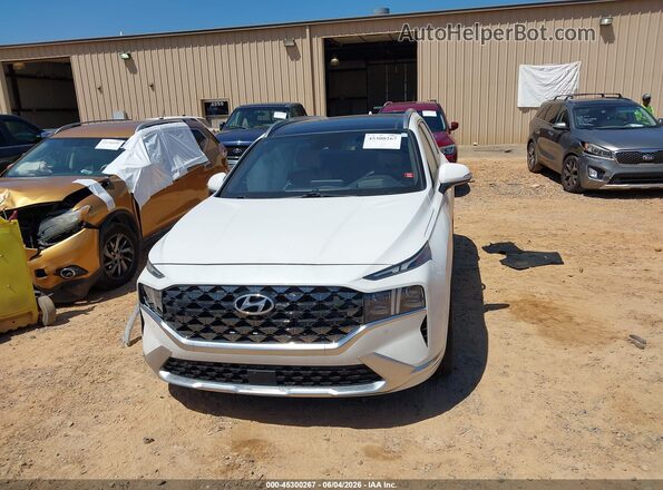 5NMS54AL4NH444371 2022 HYUNDAI SANTA FE White Սարքավորումների վահանակի տեսք
