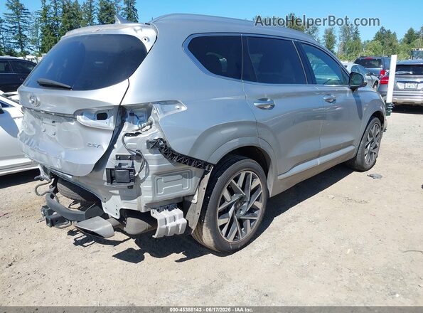 5NMS54AL5PH492397 2023 HYUNDAI SANTA FE Silver Հետևի աջ
