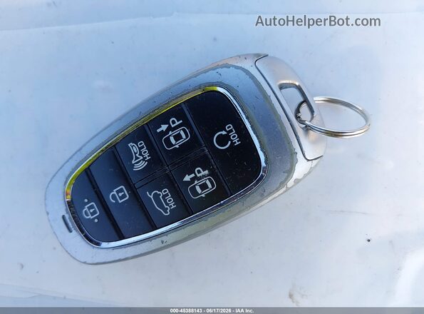 5NMS54AL5PH492397 2023 HYUNDAI SANTA FE Silver Առջևի վահանակի տեսք